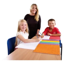 TTS A4 Exercise Book 8mm Alternate Ruled / Plain Red 64pg 50pk Sale