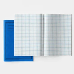 TTS A4+ Exercise Book 10mm Squares 96pg Blue 35pk Outlet