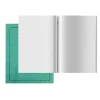 TTS A4 Exercise Book Plain 80pg Green 50pk Discount