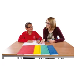 TTS A4 Exercise Book 1/2 Ruled/Plain 64pg Green 50pk Outlet