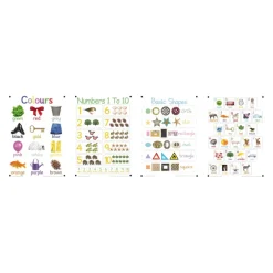 TTS A3 Outdoor Learning Board Collection 4pk