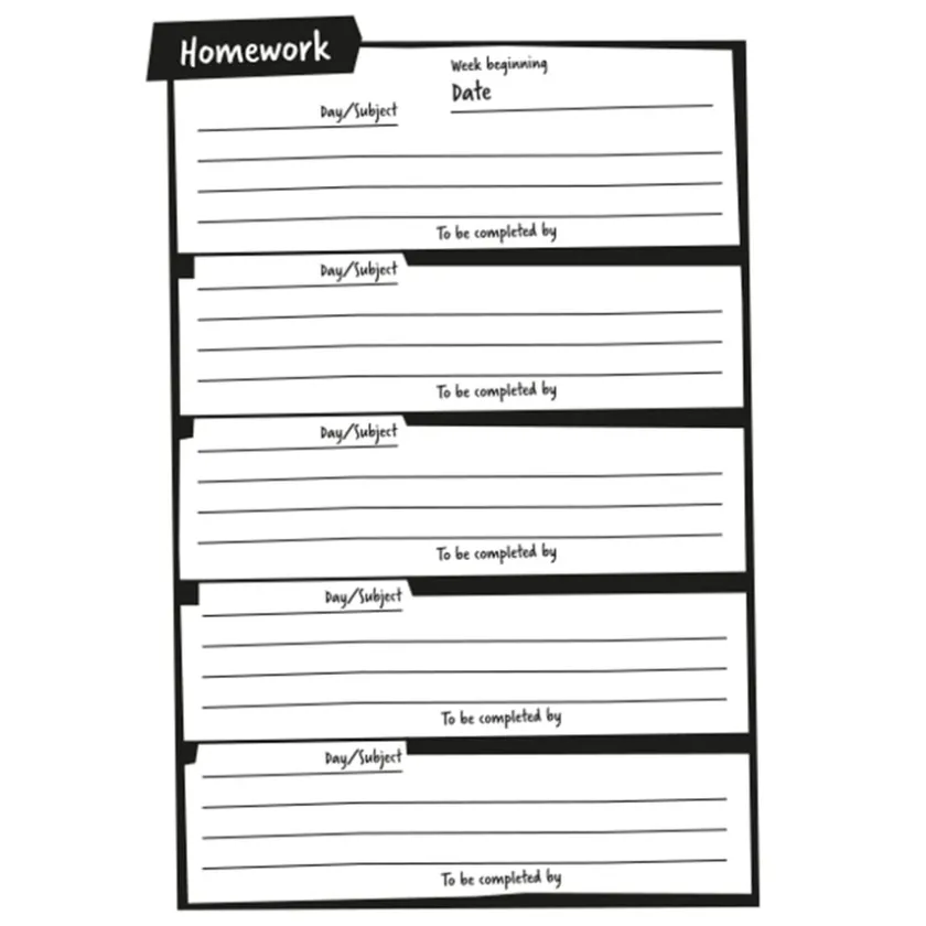 TTS A5 Primary Homework Diary & Reading Record Book Discount
