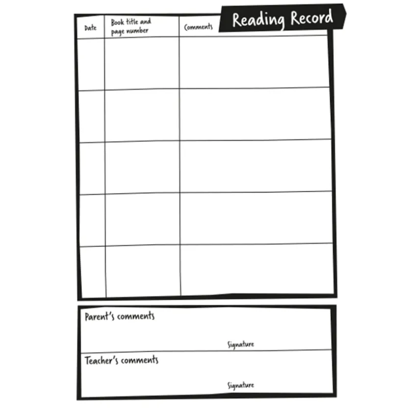 TTS A5 Primary Homework Diary & Reading Record Book Discount