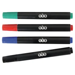 TTS Assorted Flipchart Marker Pens 4pk Sale