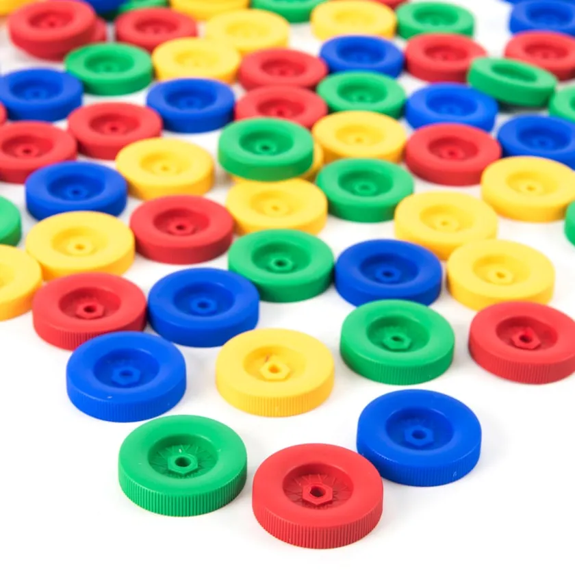 TTS Assorted Plastic Wheels 100pk Hot