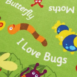 TTS Back to Nature Minibeasts Indoor Rug