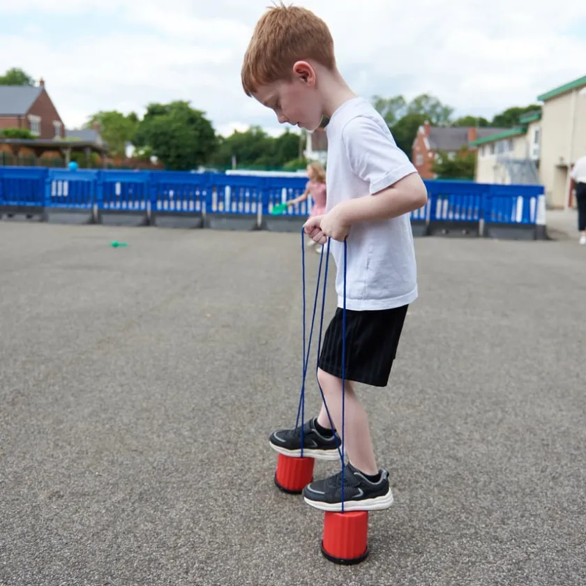 TTS Balancing Playground Stomper Stilts Hot
