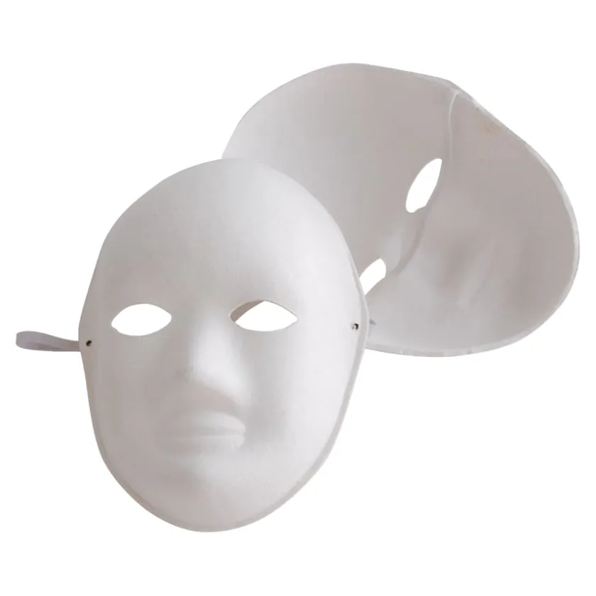 TTS Biodegradable Face Masks White 10pk Outlet