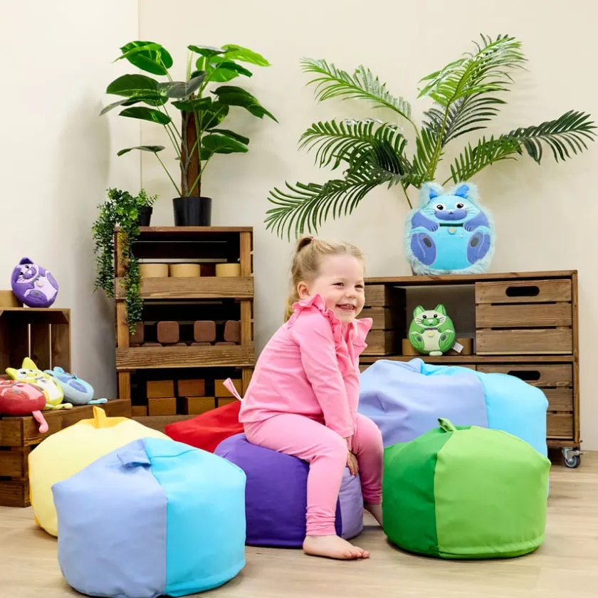TTS Children's Reading Corner Bean Bags New