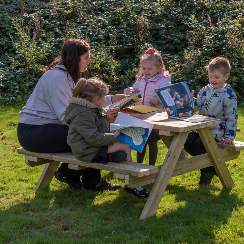 TTS Child Wooden Picnic Bench Online