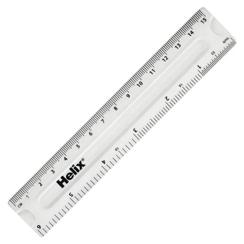 TTS Clear Rulers 15cm 50pk Online