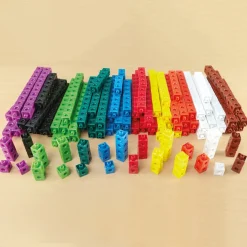 TTS Colourful Snap Counting Cubes 1000pcs Online