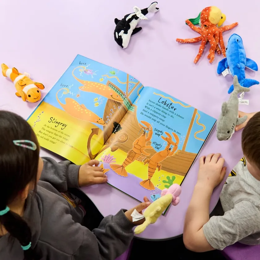 TTS Commotion in the Ocean Vocabulary and Story bag New