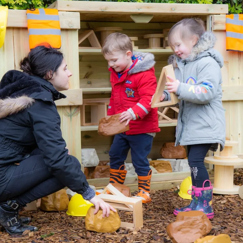 TTS Construction & Loose Parts Outdoor Learning Collection Clearance