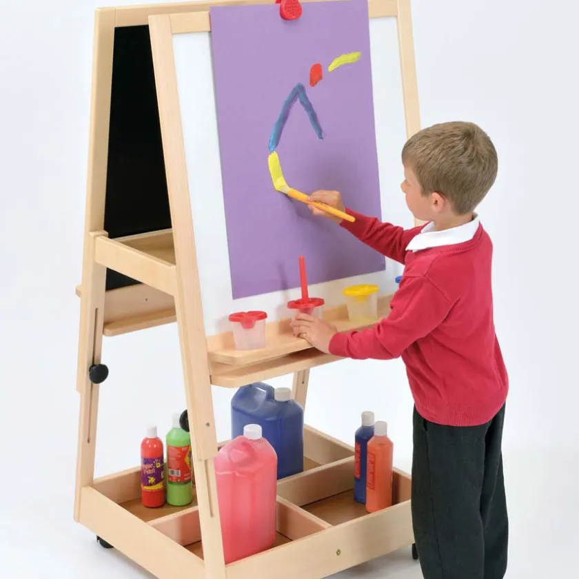 TTS Double Reversible Adjustable Easel Sale