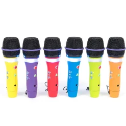 TTS Easi-Speak Bluetooth Rainbow Microphones 6pk Best