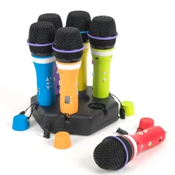 TTS Easi-Speak Bluetooth Rainbow Microphones 6pk Best