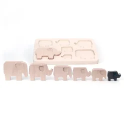 TTS Elephant Wooden Sorting Puzzle Sale