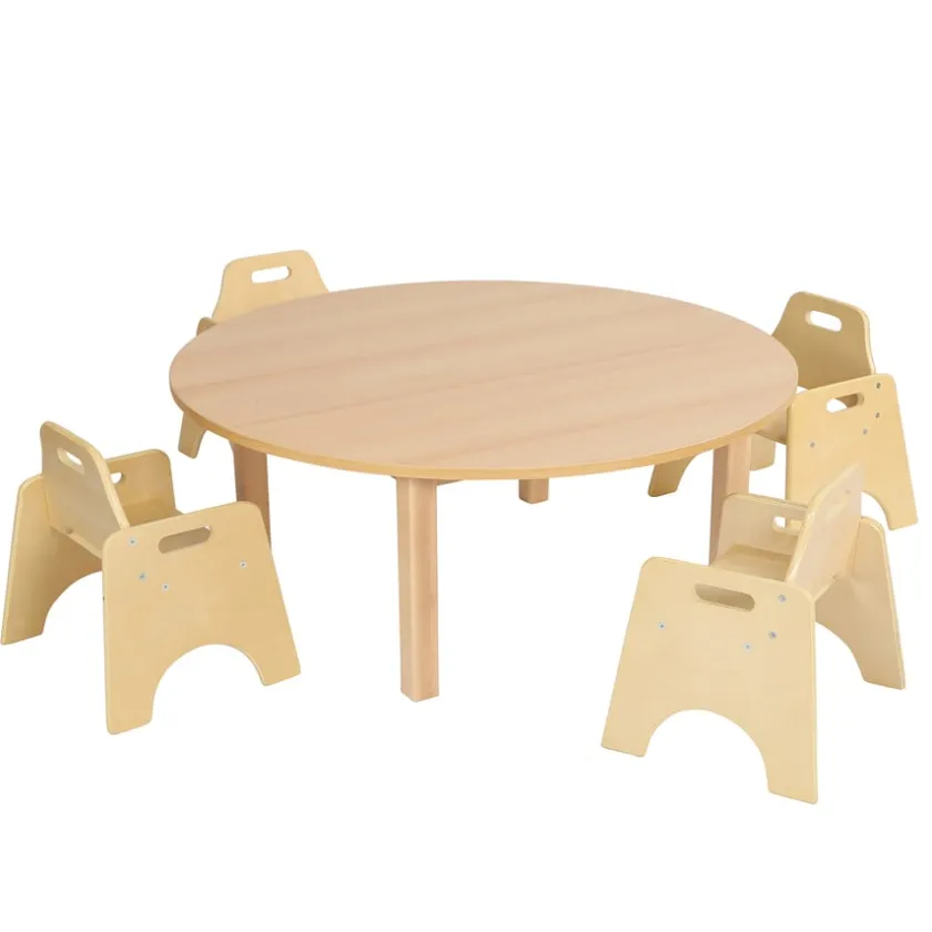 TTS Essentials Beech Circular Table Clearance