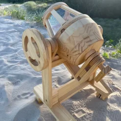 TTS Explore Nook Construction Wooden Cement Mixer Hot