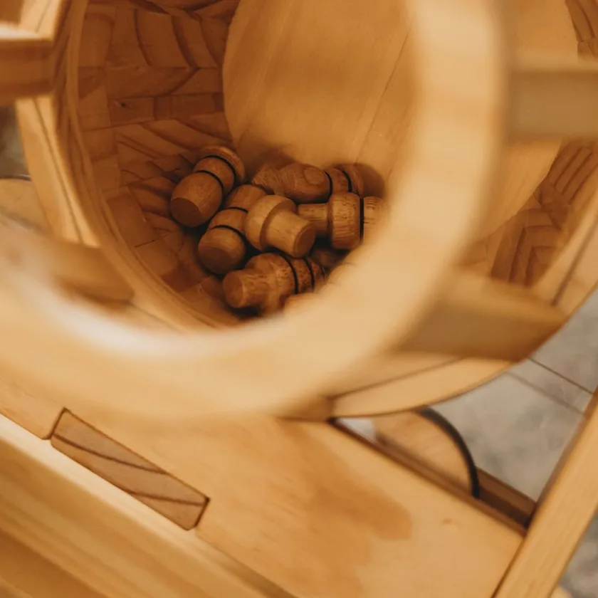TTS Explore Nook Construction Wooden Cement Mixer Hot