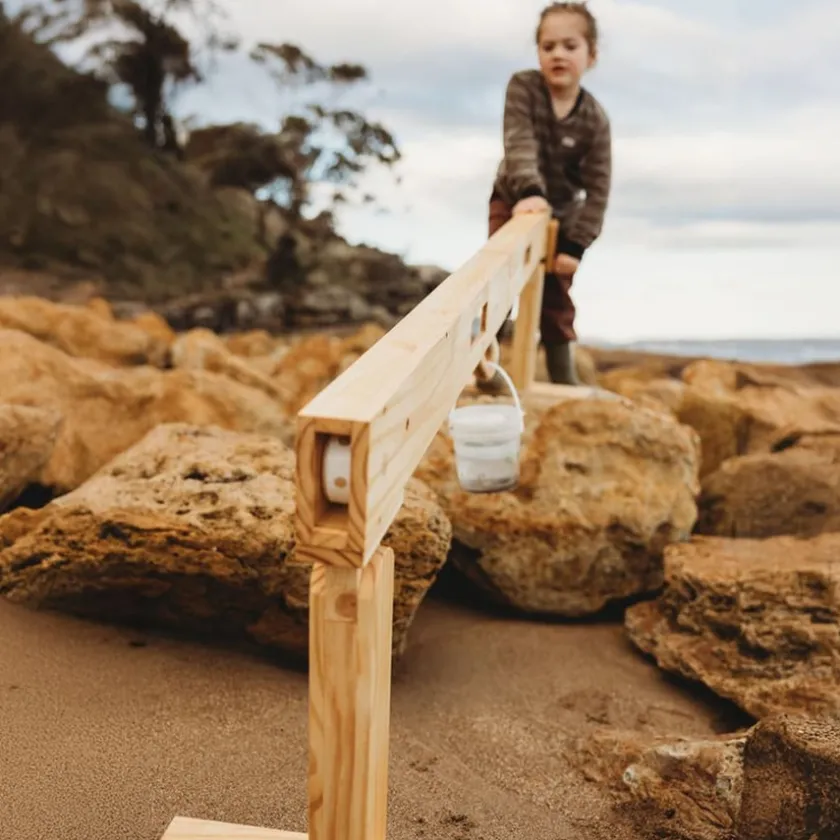 TTS Explore Nook Construction Wooden Giant Cable Machine Discount