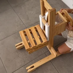 TTS Explore Nook Construction Wooden Forklift & Pallets Hot
