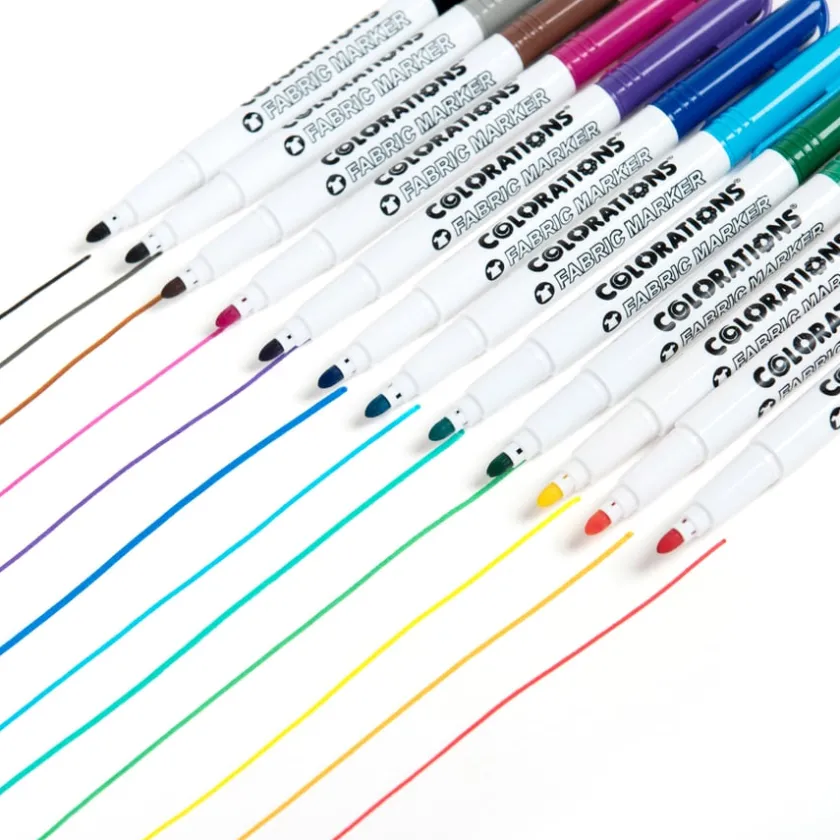 TTS Fabric Markers 24pk