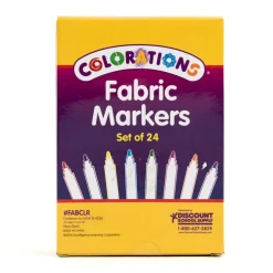 TTS Fabric Markers 24pk