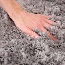 TTS Faux Fur Circular Rug Clearance