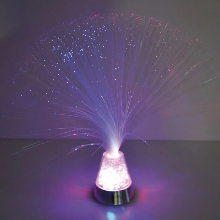 TTS Fibre Optic Lamp with Colour Changing Base Discount