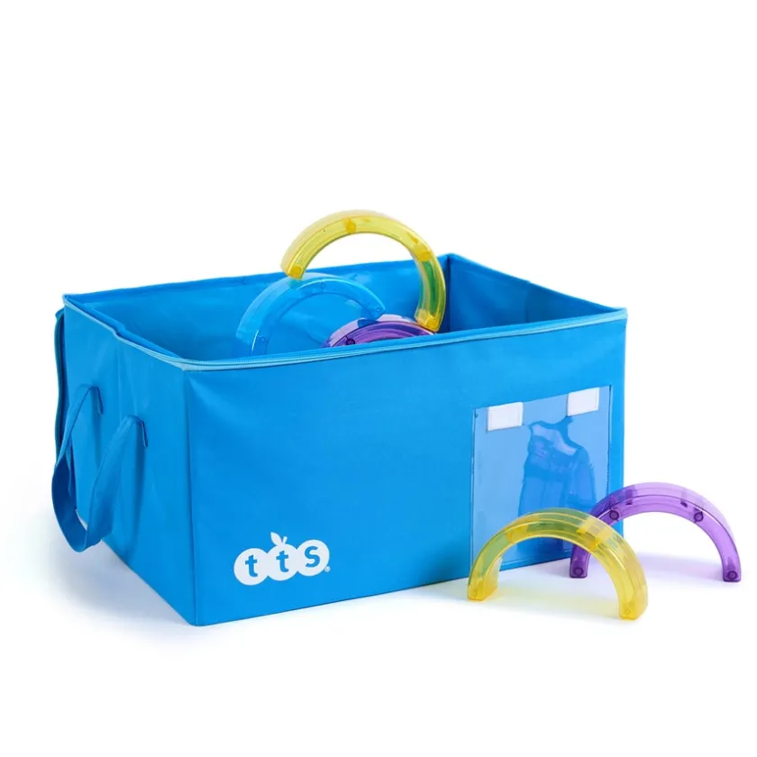 TTS Folding Canvas Blue Box L50 x W40 x D28cm Online