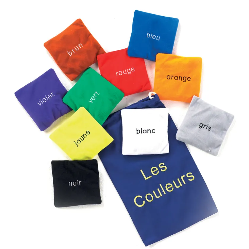 TTS French Colour Bean Bags 10pk Sale