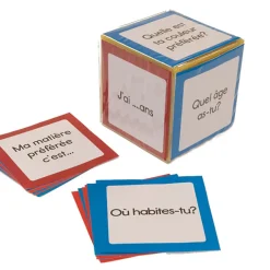 TTS French Foam Dice Cards 48pk Best