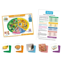 TTS Healthy Eating Shopping Bags Game Clearance