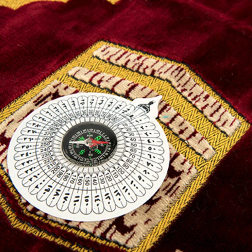 TTS Islamic Prayer Carpet and Compass Best
