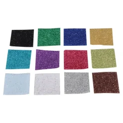 TTS Jumbo Glitter Paper Mosaics Assorted 25x25mm 2000pk Online