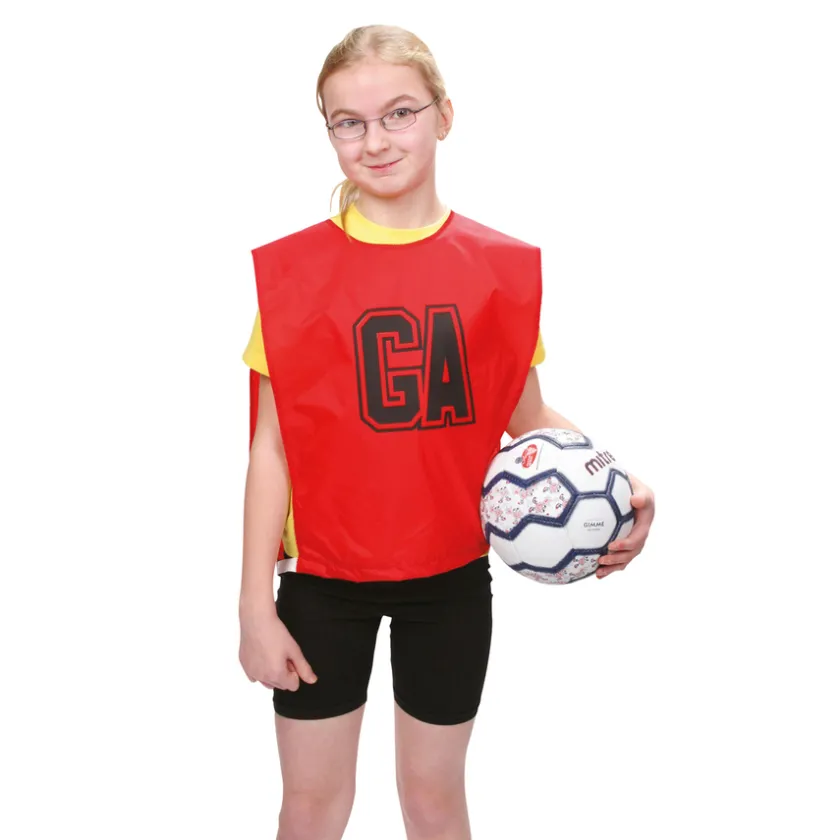 TTS Junior Netball Mesh Training Bibs 7pk Online