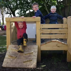 TTS Large Outdoor Wooden Adventure Unit Discount