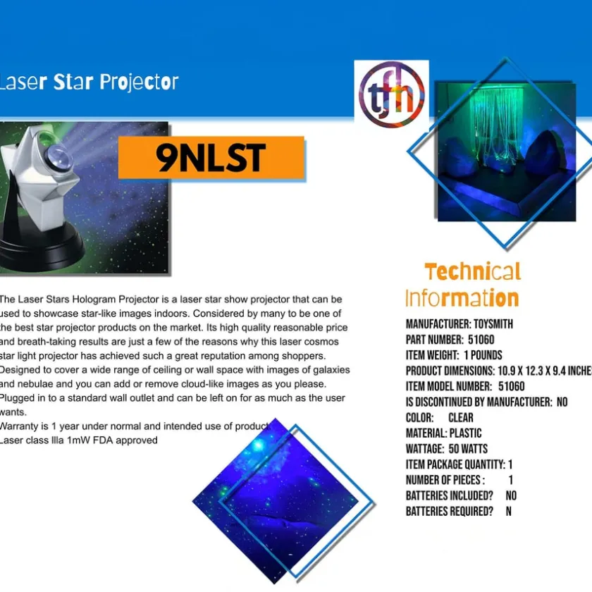 TTS Laser Star Projector Discount