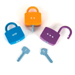 TTS Learning Locks Padlock and Keys Matching Discount