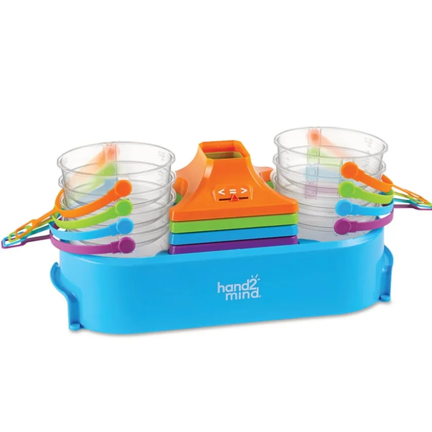 TTS Learning Resources Nestable Pan Balance Set of 4 Hot