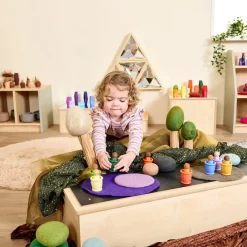 TTS Loose Parts Tonal Rainbow Wooden People and Cups Best