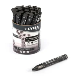 TTS Lyra Graphite Chunky Crayons Tub 24 Outlet
