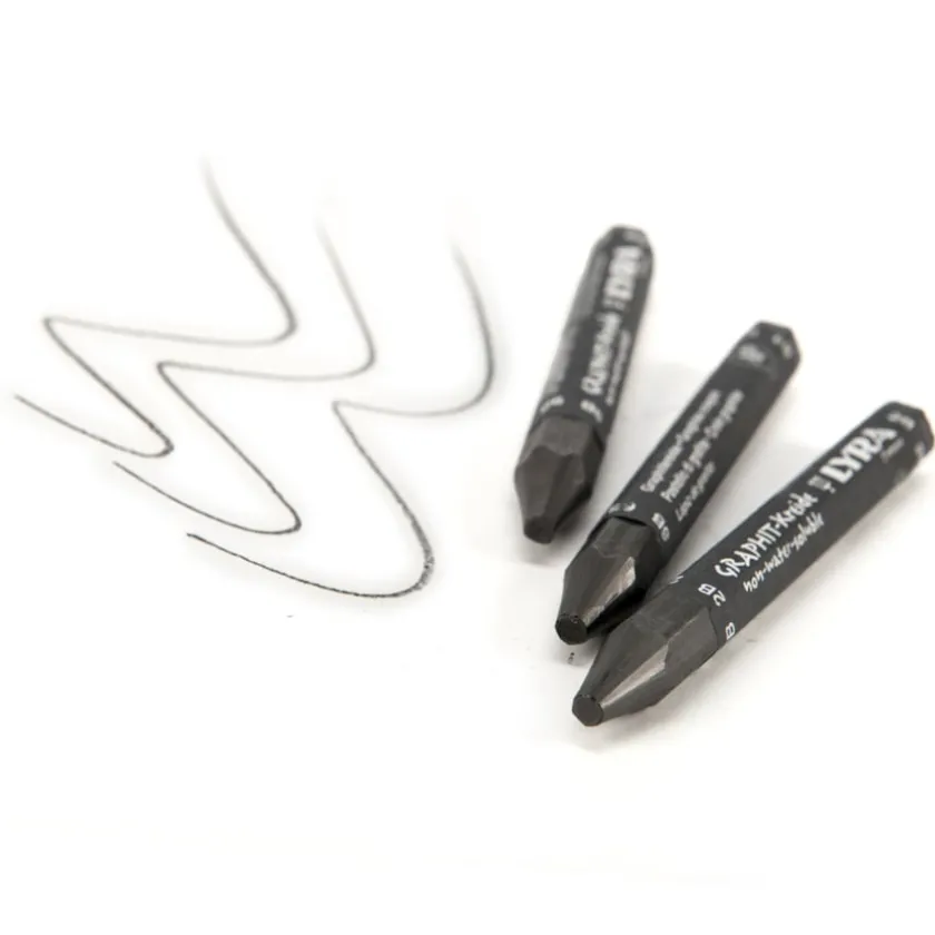 TTS Lyra Graphite Chunky Crayons Tub 24 Outlet