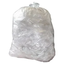 TTS Medium-Duty Clear Refuse Sacks 200pk
