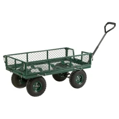 TTS Mesh Sided Platform Truck Discount
