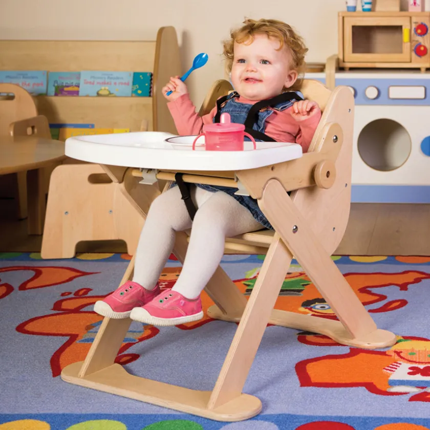 TTS Millhouse Folding Low Highchair H600mm Hot