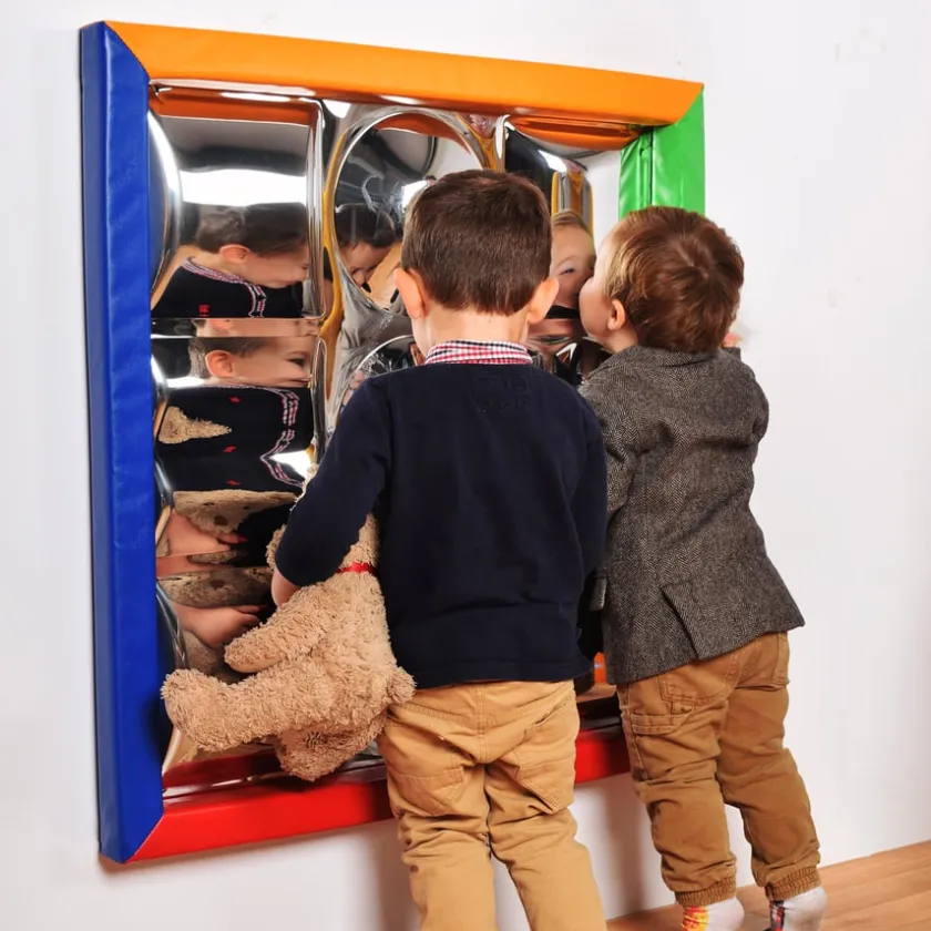 TTS Mixed Shape Sensory Bubble Mirror And Padded Frame Discount