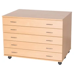 TTS Mobile 5 Drawer Storage Plan Chest Best